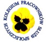 Kolegium Pracowników Służb Społecznych Kolegium Pracowników Służb Społecznych